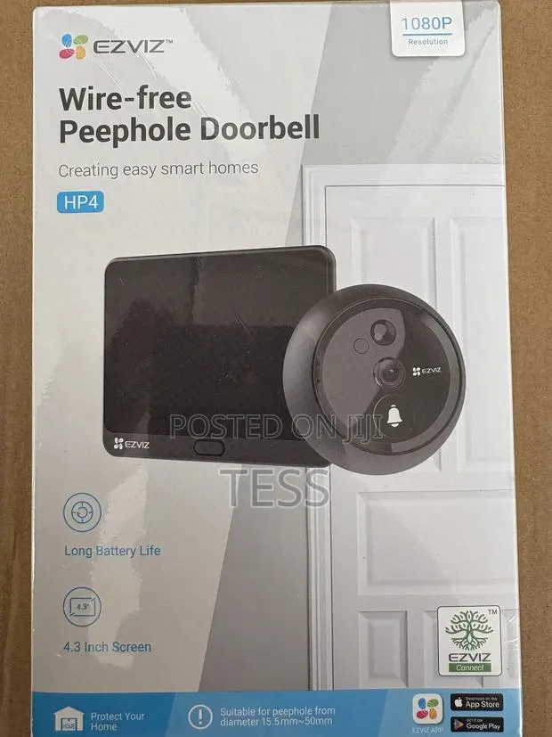 Ezviz Wifi/Wireless Video Intercom Smart 4.3inch Hp4 · Photo 1