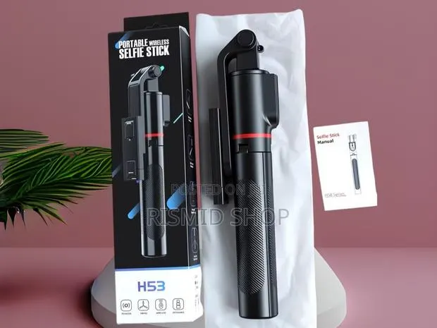 H53 Portable Extendable Selfie Stick & Tripod · Photo 1