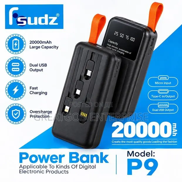 Fsudz P9 20000mAh Power Bank · Photo 1