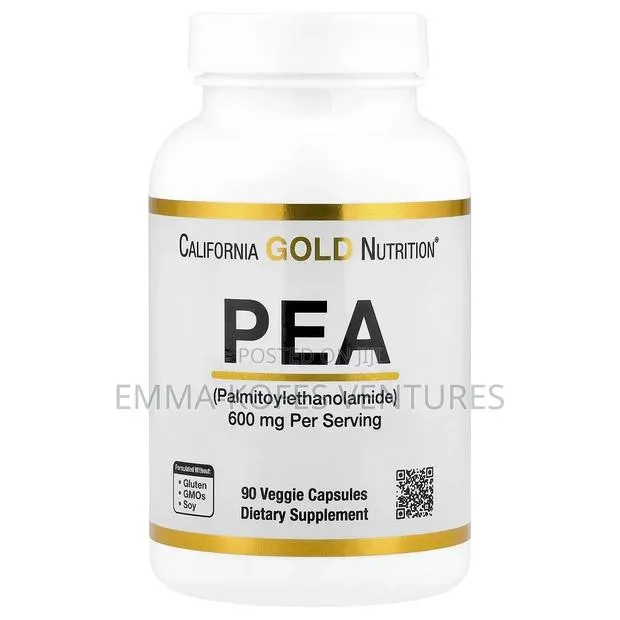 Pre-Order California Gold Nutrition Pea 600mg 90 Veg Caps - Usa Import · Photo 1