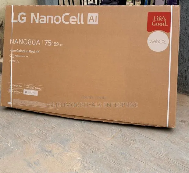 LG 75" NANO80A AI-Powered TV - webOS Smart Hub With Voice Control · Photo 1