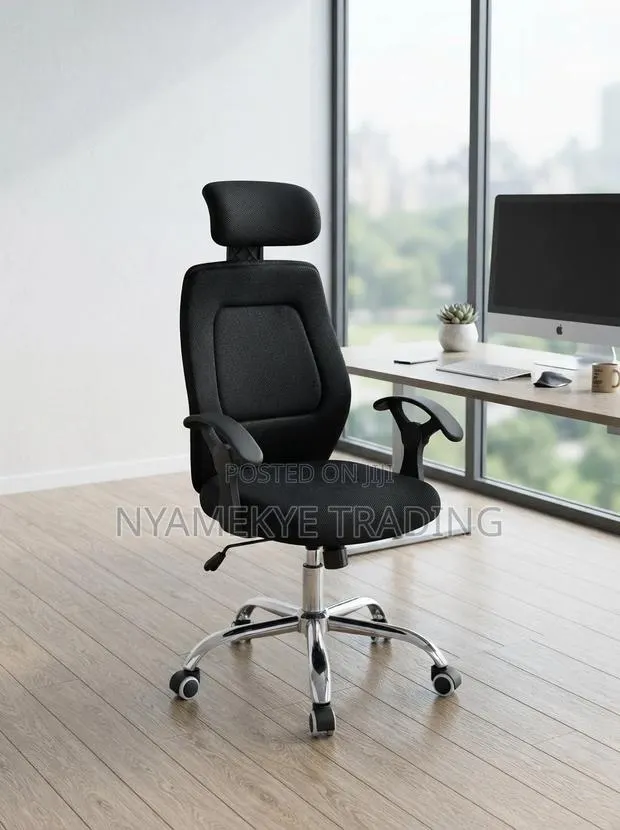 Office Chair With Headrest · Photo 1