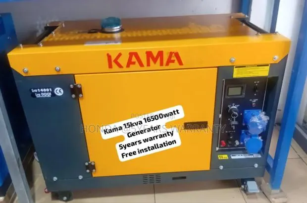 Quiet Operation Generator Kama 15kva 16500watt Diesel 15kva · Photo 1