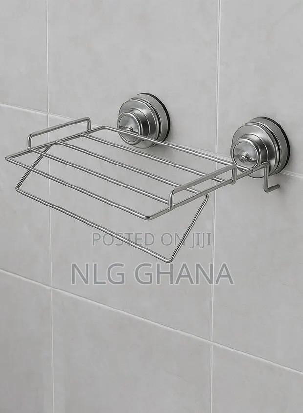 Wall Mounted Towel Hanger Organizer Stainless Steel Bathroom. Ghx6249 · Photo 1