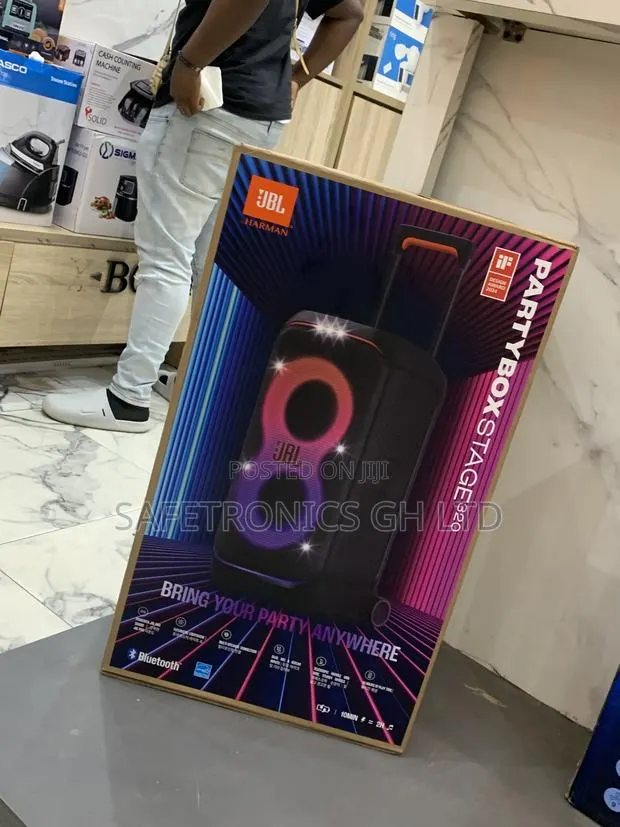 Order Extremely Bluetooth JBL Partybox Stage 320 240 Watts Speaker · Photo 1
