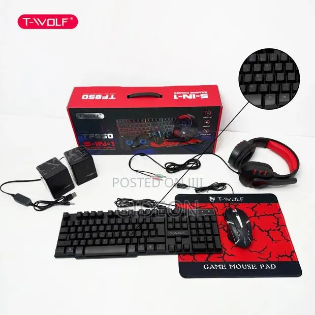 5-in-1 Gaming Combo · Photo 1