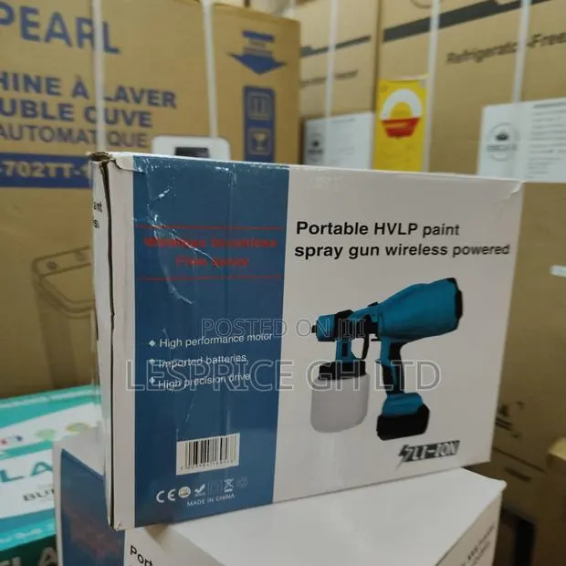 Super Efficient Cordless 48v Paint Sprayer With Lithium Batteries · Photo 1