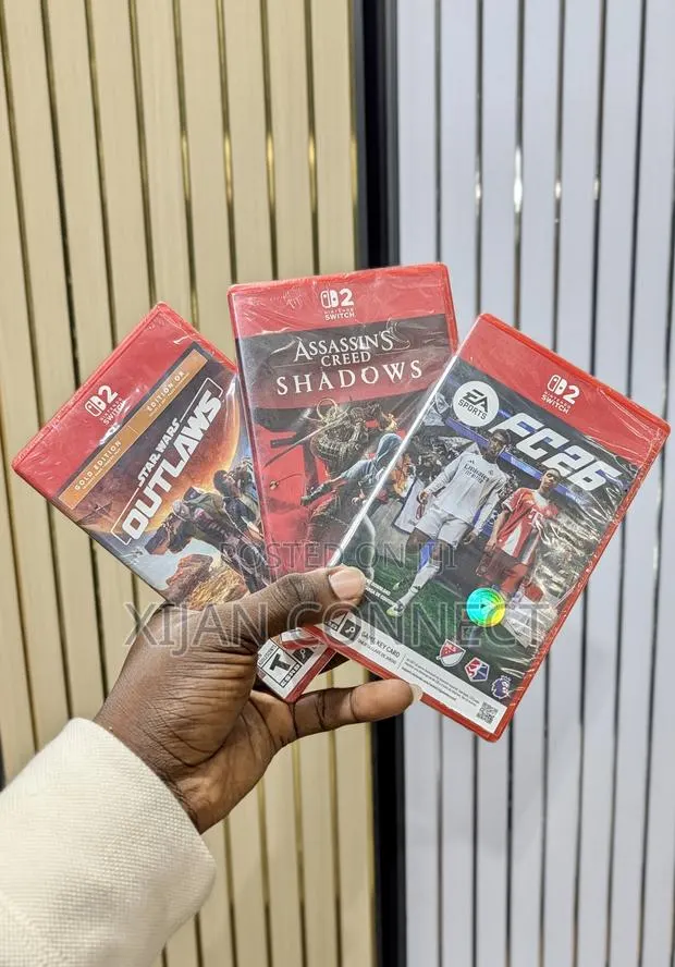 Ea Fc 26 + Assassin's Creed + Star Wars Outlaw for Nintendo Switch 2 · Photo 1