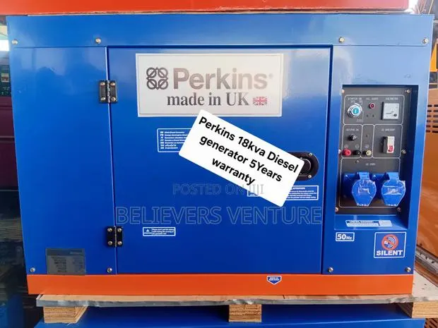 Perkins 18kVA Diesel Generator – ReliableDieselPower to Keep You Going · Photo 1