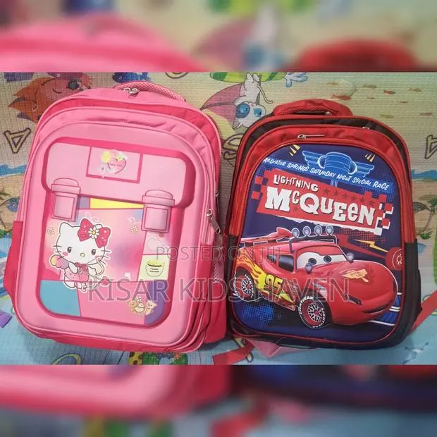 School Bag for Cute Kids 6 to 8 Years ( Price for 1) · Photo 1