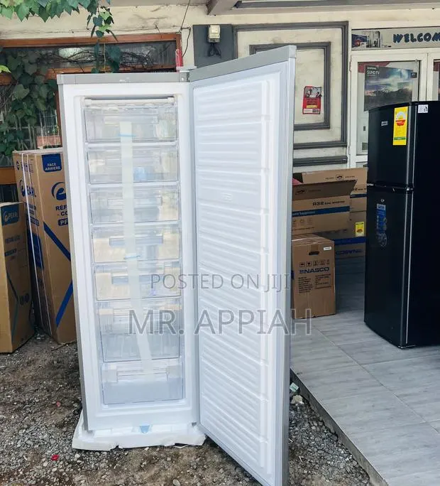 Choose Nasco Single Door Upright Standing Freezer(Nasd1-33)Gray · Photo 1