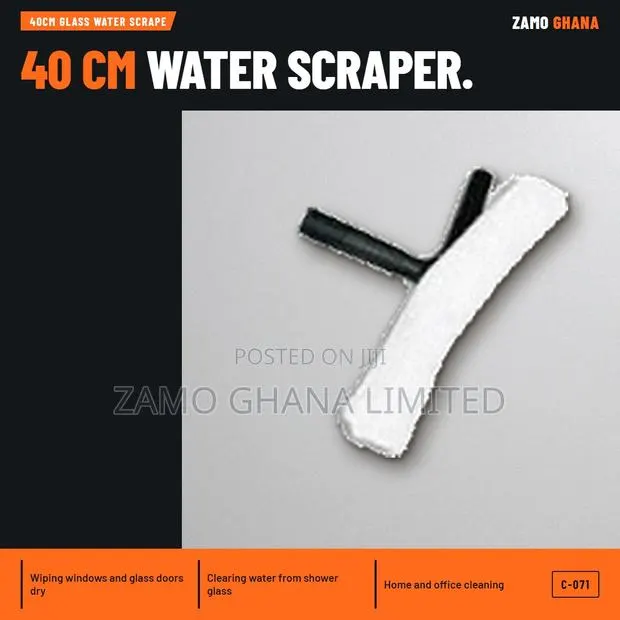 40Cm Glass Water Scrape - C-071 · Photo 1