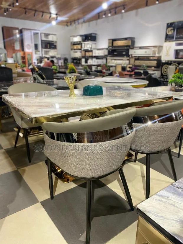Authentic and Classic 6seater Marble Dining · Photo 1