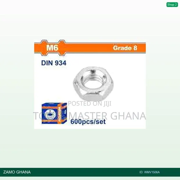 Hex Nut - Wmv1506a · Photo 1