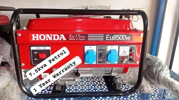 Honda 7.5kva Gasoline Pull Start Serene Power · Photo 1