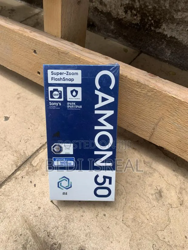 New Tecno Camon 50 256 GB Black · Photo 1