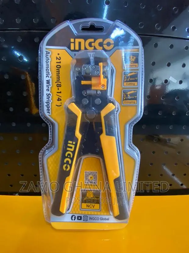 Ingco Automatic Wire Stripper 210mm - Hwsp102429 · Photo 1