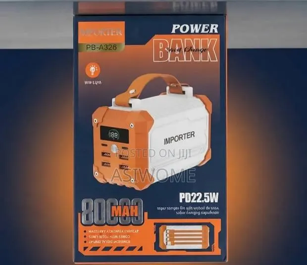 80000mAh Importer Power Bank · Photo 1