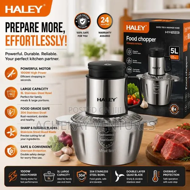 Haley 5l Food Chopper 800w · Photo 1