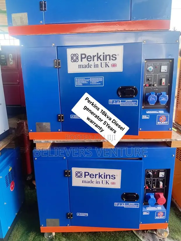 Perkins 18kVA Diesel Generator – Powerful Backup Power Solution · Photo 1
