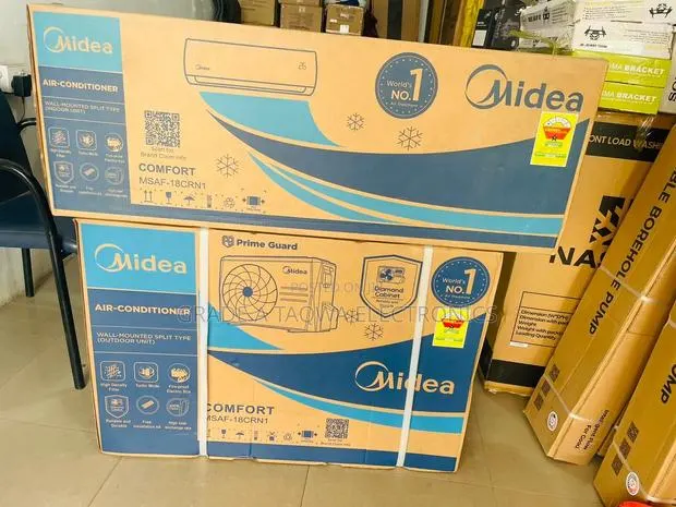 Includes Built-in LED Temperature Display Midea 2.0hp Air Condition · Photo 1