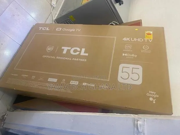 TCL 55 Smart Google Tv With Voice Control Remote, Bluetooth, Wifi. · Photo 2
