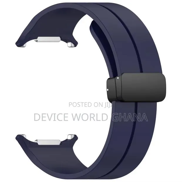 Magnetic Buckle Silicone Strap For Samsung Watch 8 40mm 44mm 8classic · Photo 1