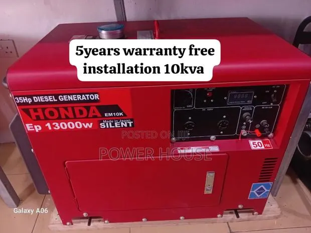Prestige Source Honda 10kva 13000watts Diesel 10kva · Photo 1