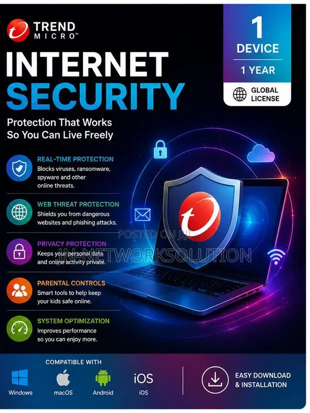 Trend Micro Internet Security 1 Device/ 1 Year (GLOBAL) · Photo 1