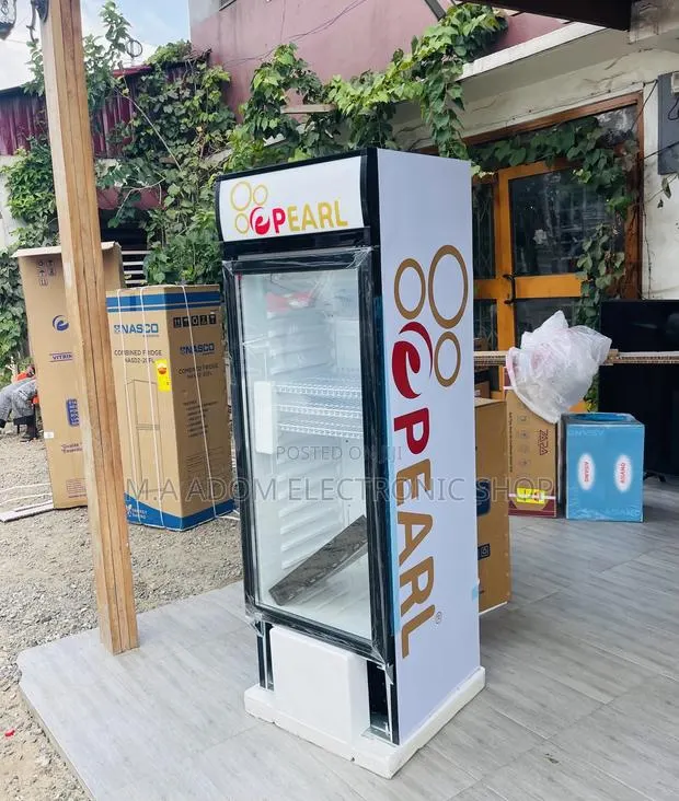 Unique Design Pearl PVC-316-2b Single Door Display Fridge. · Photo 1