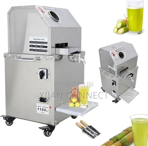 Commercial Sugarcane Electric Juice Extractor · Photo 4