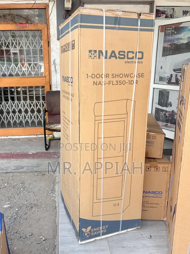 Get Unique Nasco Nas-Fl350-1dr Electric Display Refrigerator · Photo 1