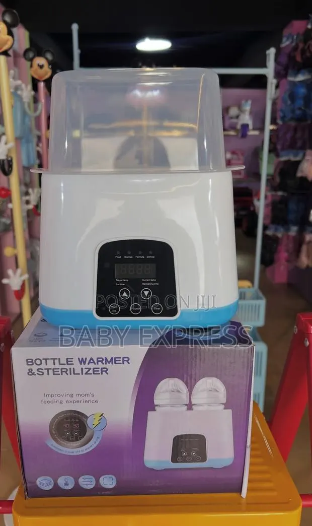 2-in-1 Baby Bottle Warmer Sterilizer Fast Heating Safe Sterilizing · Photo 1