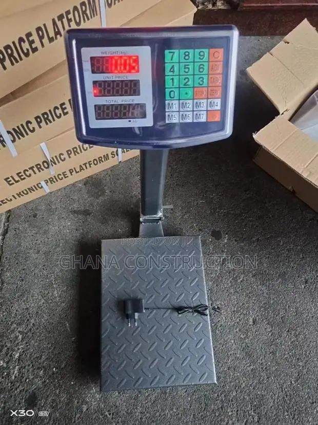 Digital Electronic Platform Weighing Commercial Scale · Photo 1