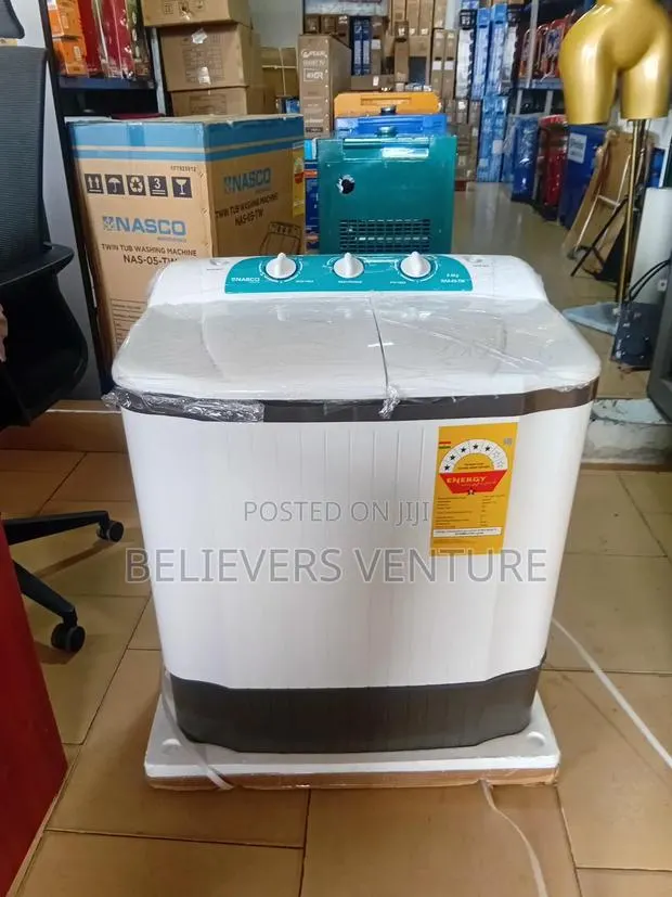 Reliable Nasco 5kg Washer – Wash and Spin Function · Photo 1