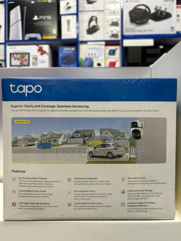 Tapo C545d New Outdoor Dual Lens Pan/Tilt Security Camera · Photo 1