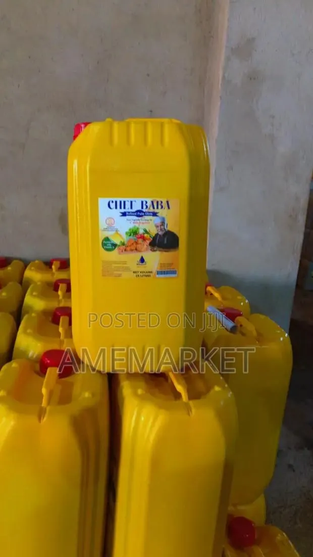 CHEF BABA Refined Vegetable Cooking Oil– 25 Litres · Photo 1