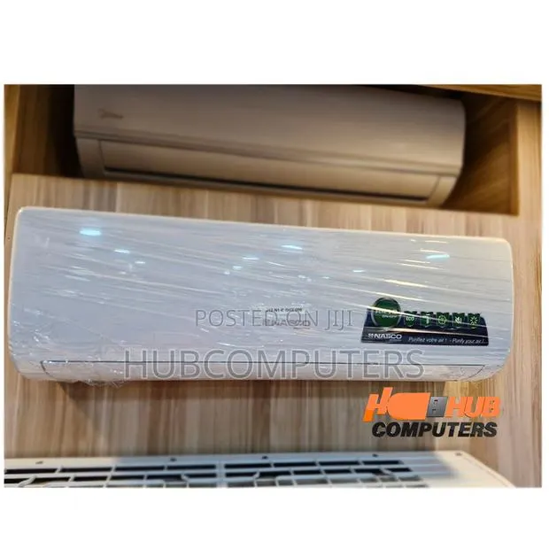Nasco-Nas-J12-N1-E Air Conditioner 1.5hp R410 White Eco · Photo 1