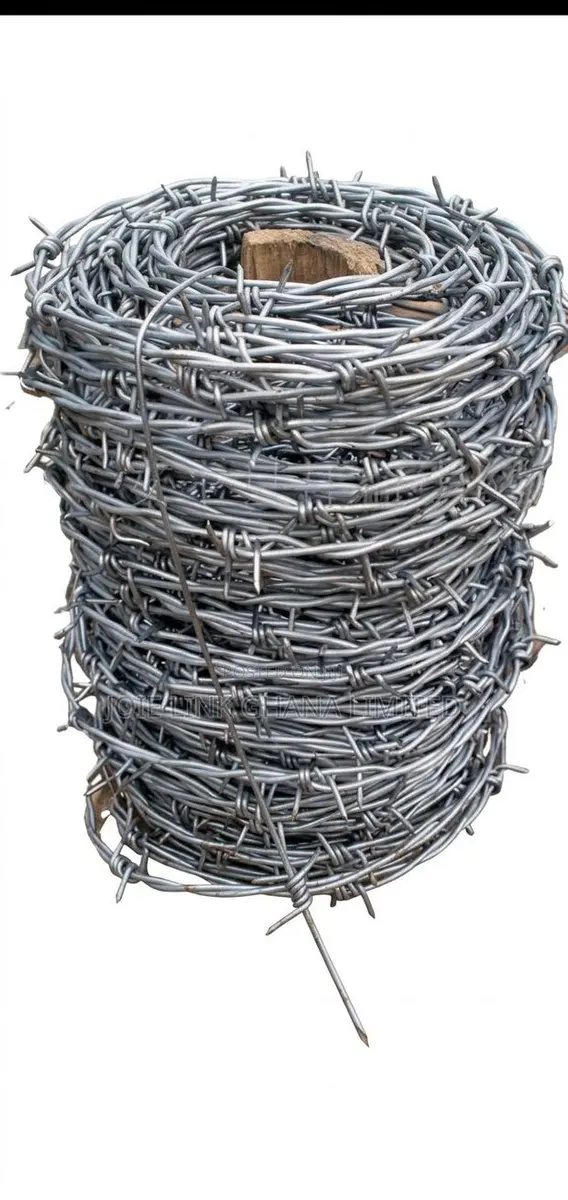 Galvanized Barbed Wire Available in Stock 2.3mm×90m (Made in Ghana) · Photo 1