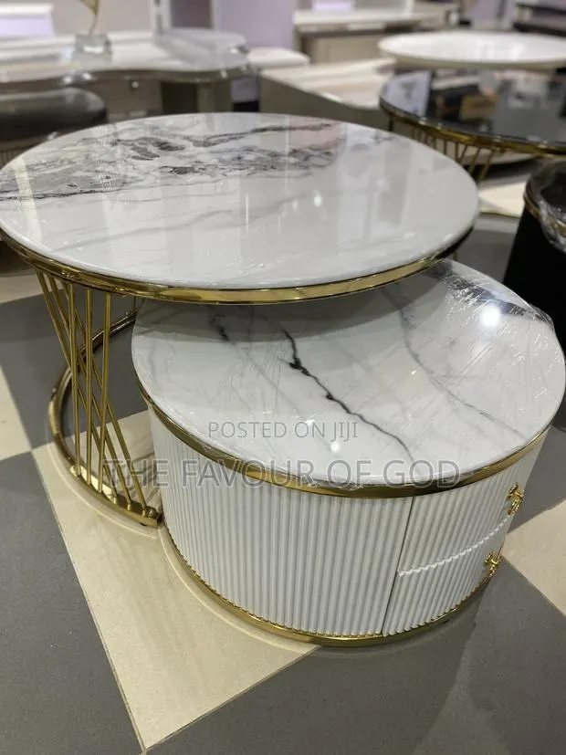 Modern 2in1 Marble Center Table · Photo 1