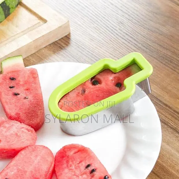 Watermelon Popsicle Shape Cutter – Fun Fruit Slicer For Kids Family · Photo 1
