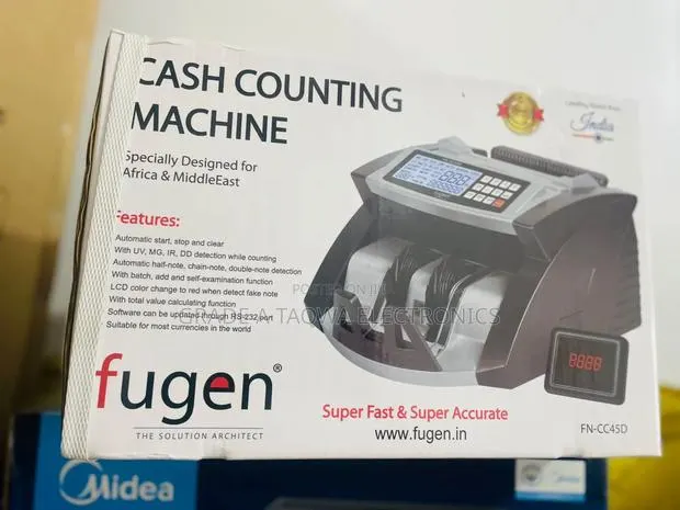 Counterfeit Detection Fugen Automatic Bill Counting Machine · Photo 1