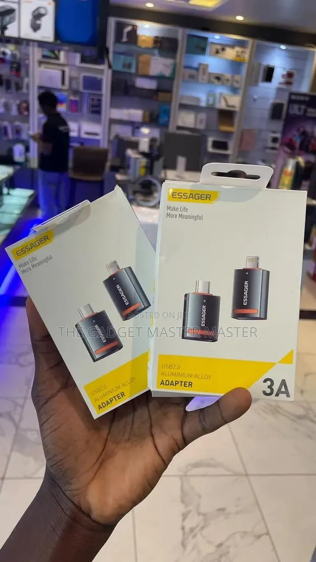 Essager USB to Lightning and USB to Micro 480mbps Otd Adapter · Photo 1