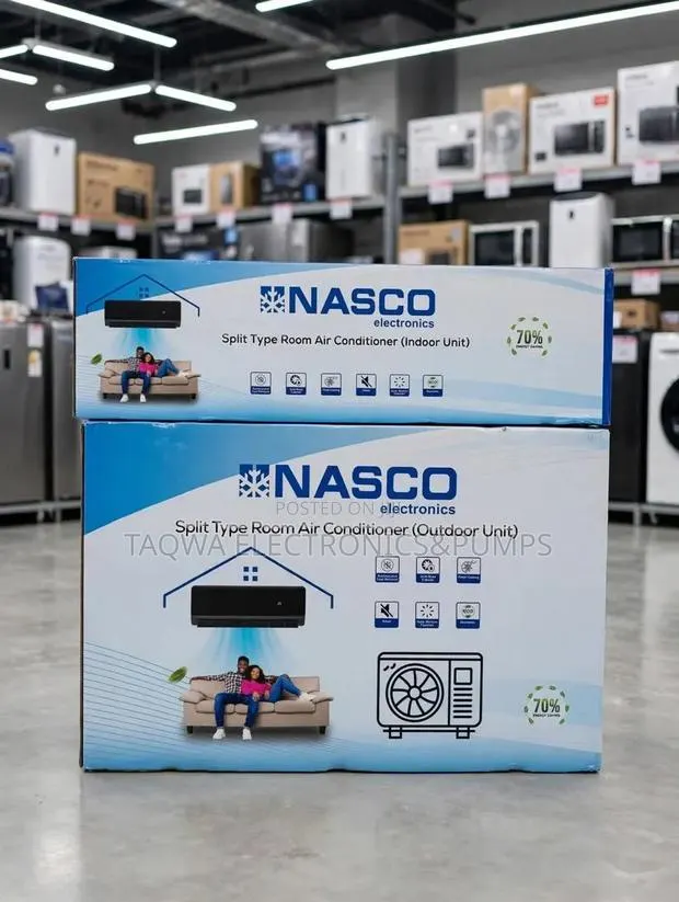 Nasco Black 1.5hp Split Air Conditioner · Photo 1