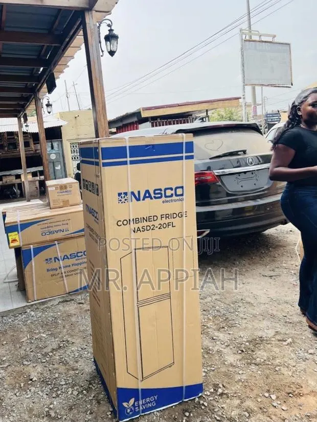 Order Nasco Double Door Electric Fridge(158liters)Nasd2-20fl · Photo 1