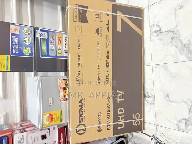 Quality Yet Affordable Sigma Sig-Ku55v6-S 55 Inch Uhd Smart Android · Photo 1