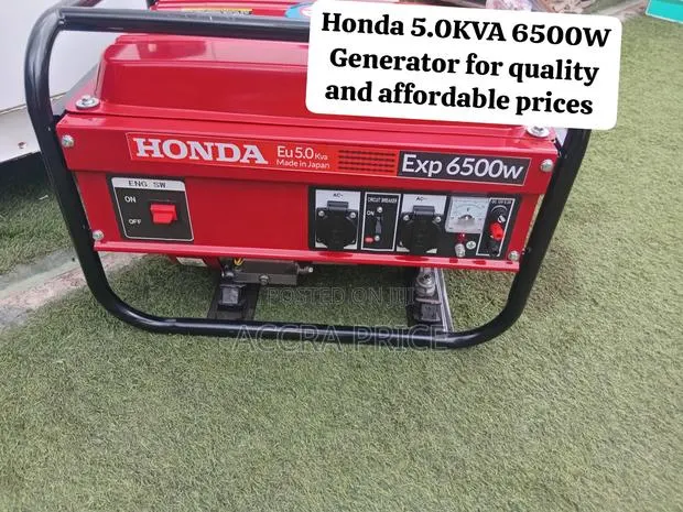 Honda 6500W Generator – Superior Performance for Home and Work · Photo 1