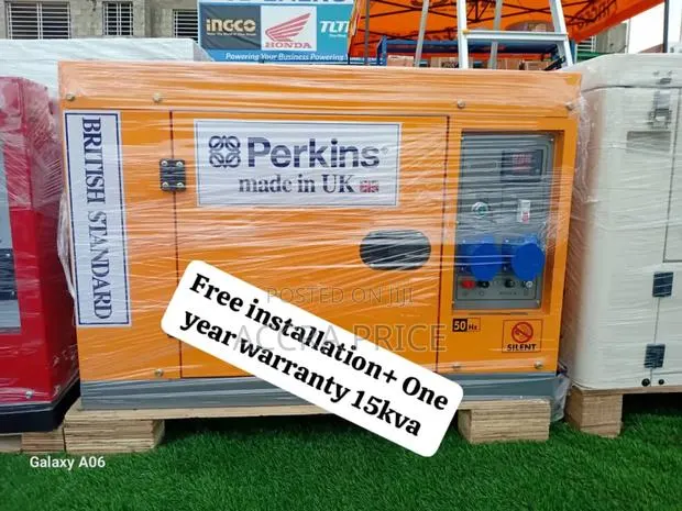 Perkins Generator at Its Best 15kva Diesel Engine Silent · Photo 1