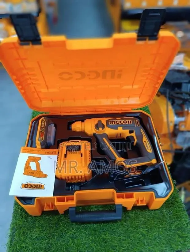 20V Rotary Hammer With 1 X Battery + 3 Bits Set - Crhli201681 · Photo 1