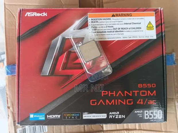 Ryzen 7 5700x CPU + ASRock Motherboard · Photo 1